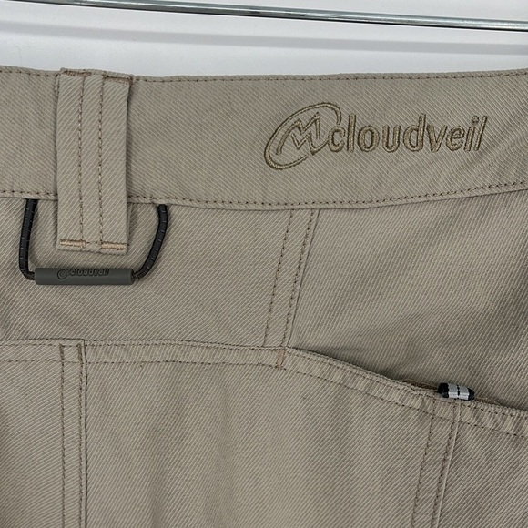 Cloudveil Outdoor Hiking Cargo Pants Khaki Mens Size 32 - Picture 9 of 12